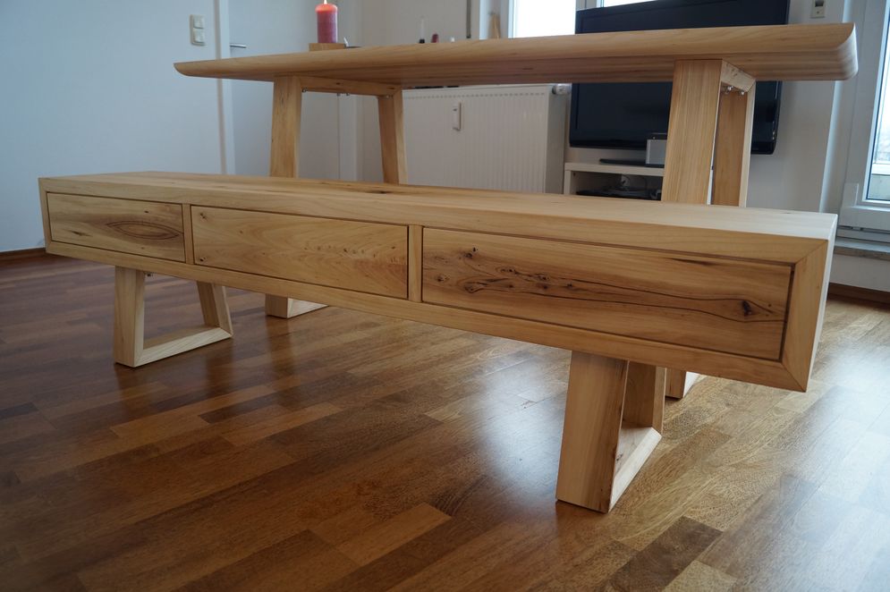 handgefertigte Esstische aus Massivholz – Bild 34