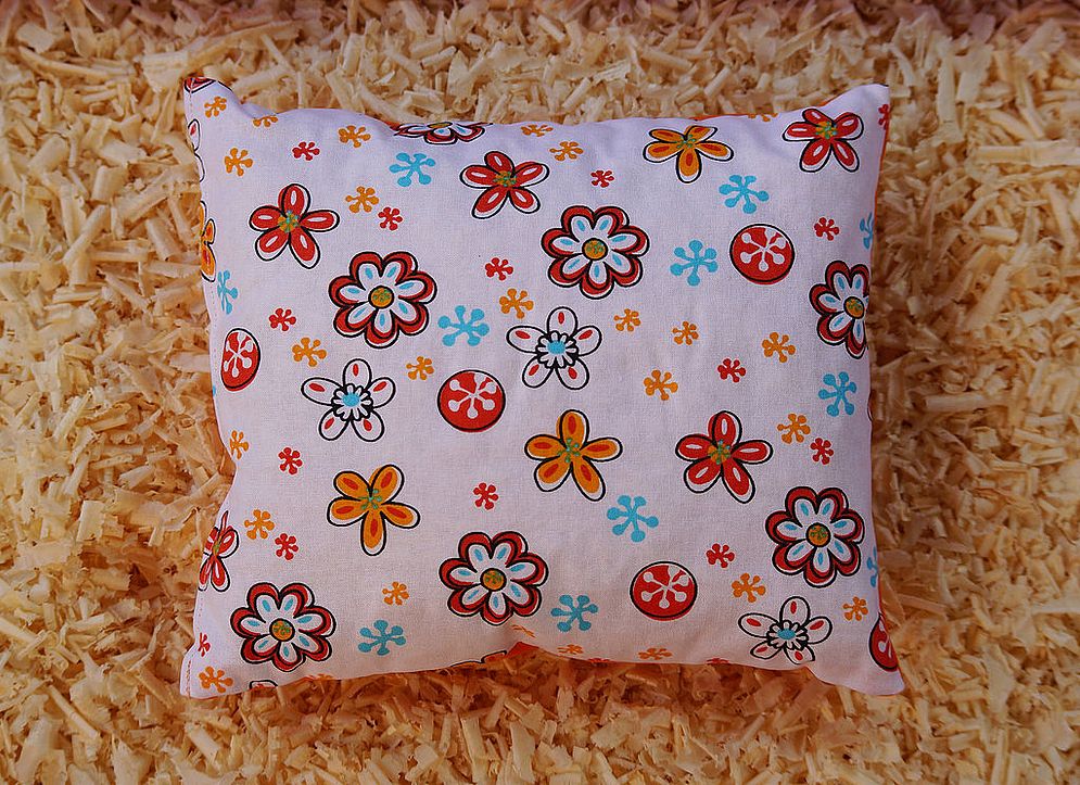 Zirbenkissen Blumen Zirbenkissen Blumen