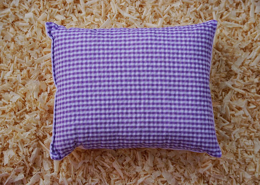 Zirbenkissen violett Zirbenkissen violett