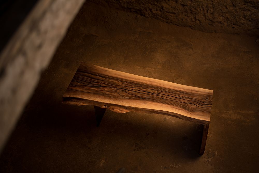 Wohnzimmertisch, Couchtisch aus Massivholz. | 1