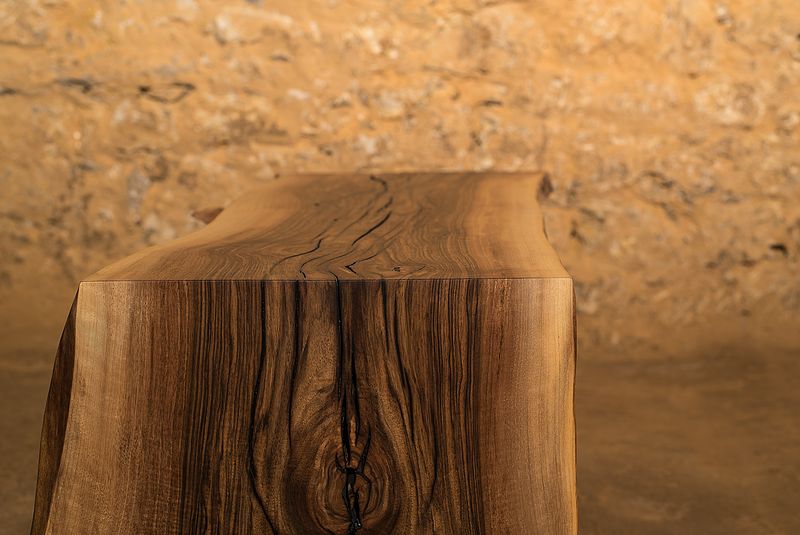 Wohnzimmertisch, Couchtisch aus Massivholz. | 1